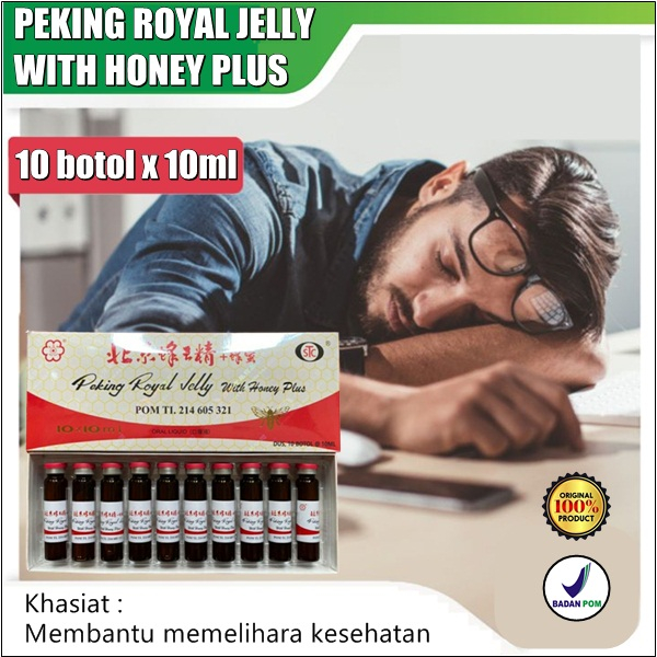 

PROMO peking royal jelly with honey plus beijing fengwangjing minuman kesehatan tubuh herbal original