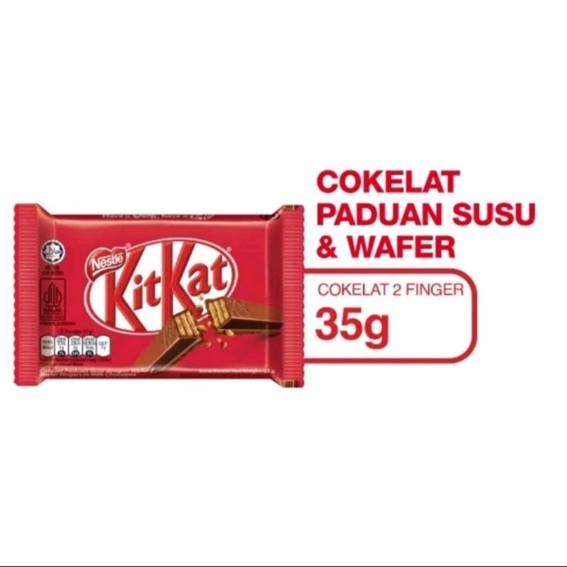 

Nestle Kitkat Coklat Wafer 4F Original 35 g