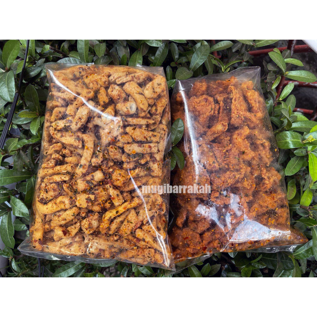 

PROMO BUNDLING KULIT AYAM 500gr & BASRENG 500gr BISA REQUEST RASA