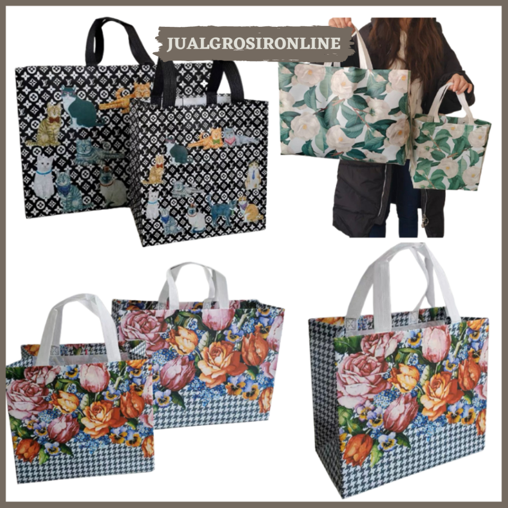 

Paper Bag Kain Premium Goodie Bag Bingkisan Hadiah Hampers Gift Box