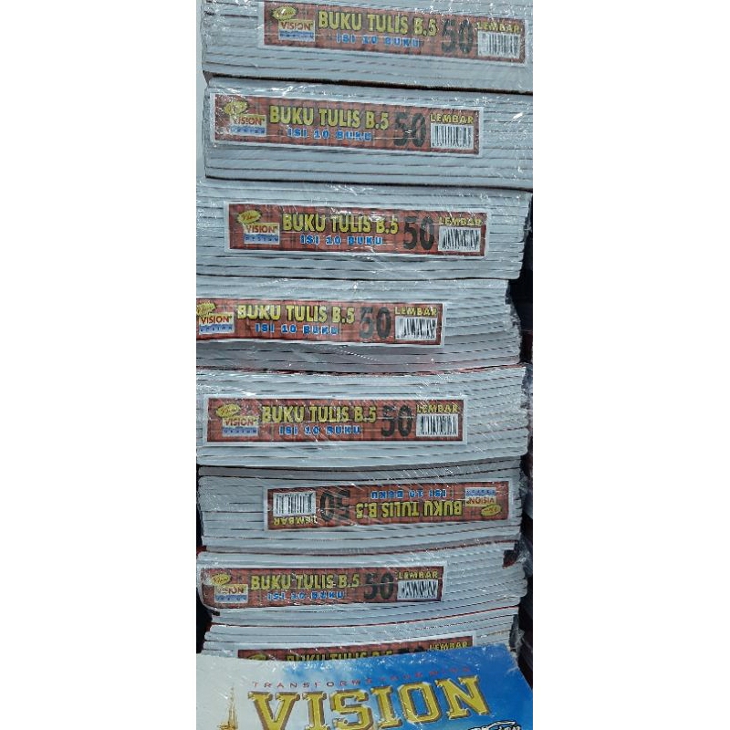 

BUKU TULIS BOXY VISION 50 LEMBAR