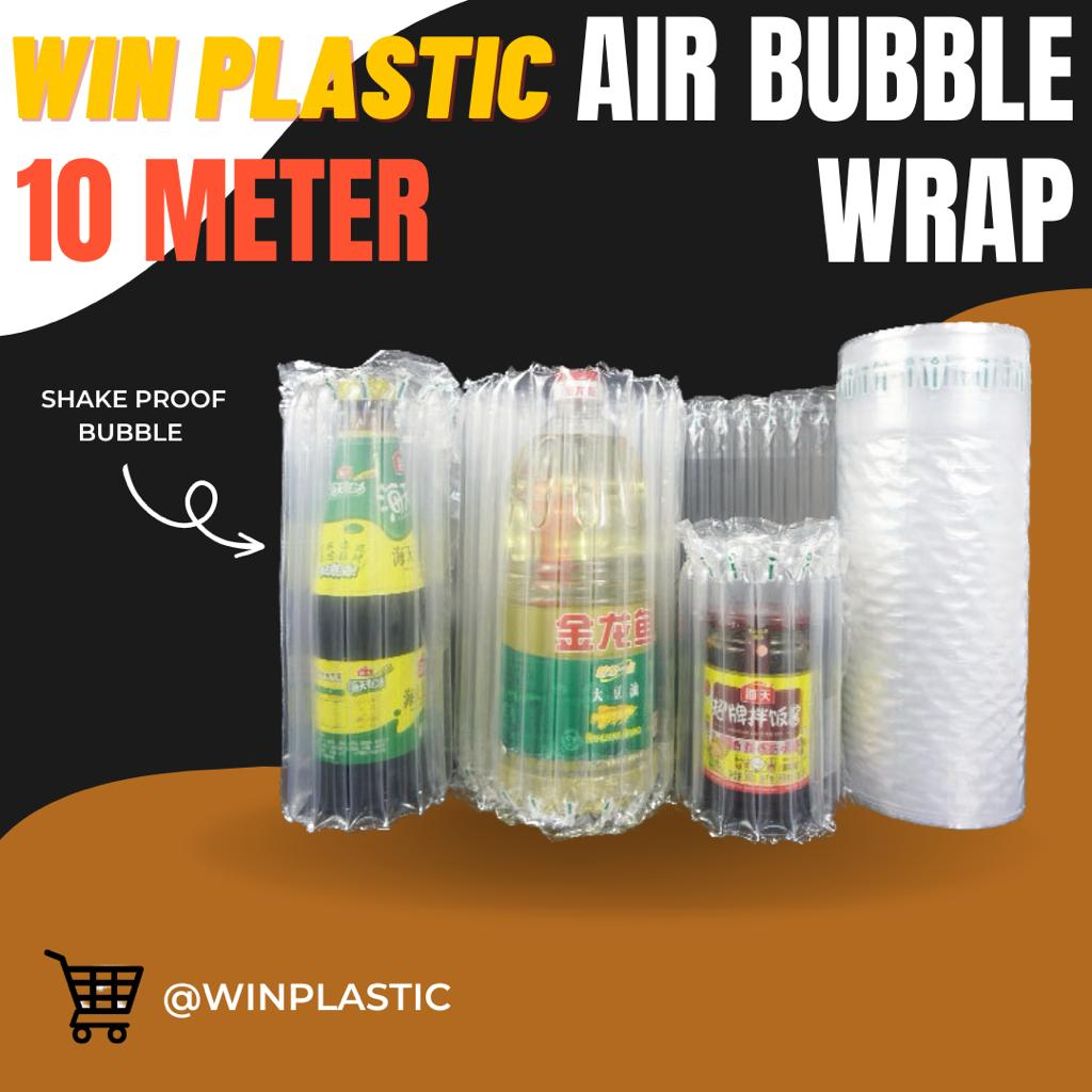 

Inflatable Air Bubble Cushion Wrap - Kantong Udara Bubble Air Tinggi 15-60 cm panjang 10 meter