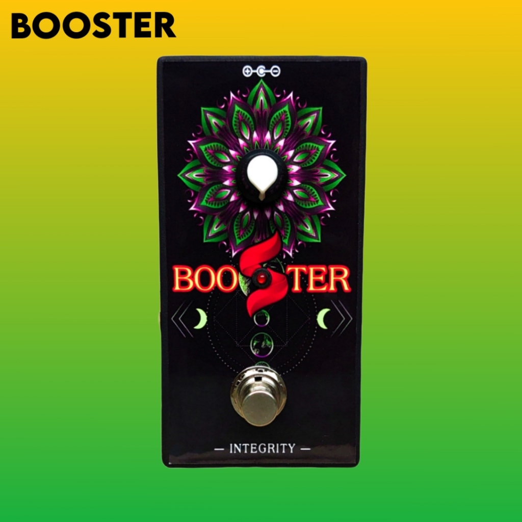 Efek Gitar BOOSTER by INTEGRITY Pedal Stompbox Akustik Dan Elektrik Guitar Dan Bass Murah