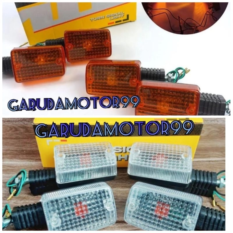 Lampu sen sein reting honda win100 GL 100 suzuki TS GL pro kualitas terbaik stanley detail original