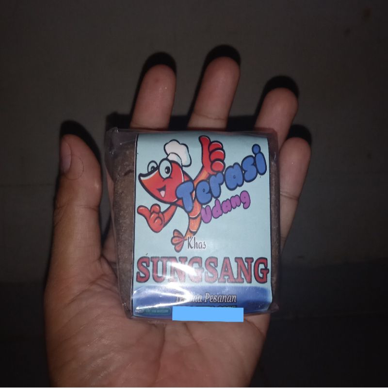 

TERASI UDANG ASELI KHAS SUNGSANG PALEMBANG