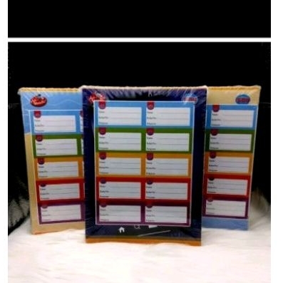 

buku sidu 1 pack isi 10 free sticker nama