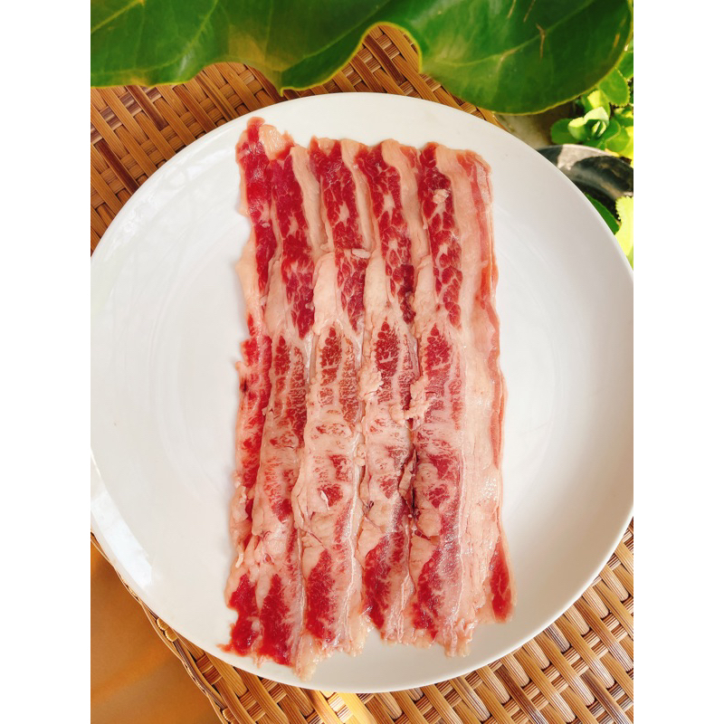 

Slice Beef USA Shortplate | Yakiniku/Yosinoya 500gram