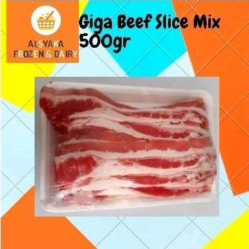 

Beef Slice Mix 450-500gr/Saikoro 500gr-250gr