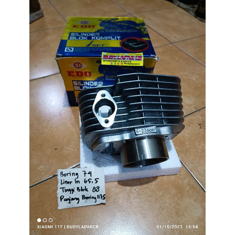 blok Tiger Edo 274cm³