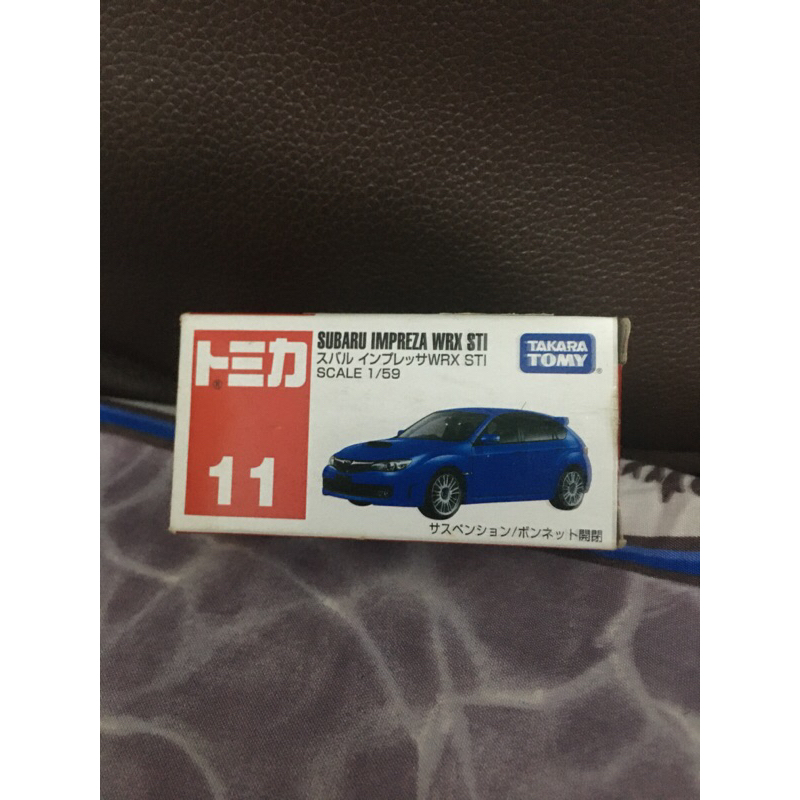 Tomica No.11 Subaru Impreza WRX STI