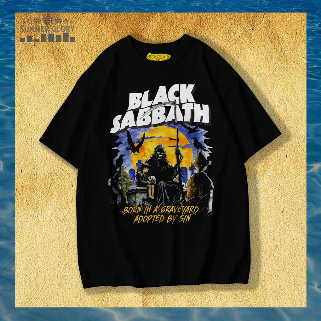 KAOS BLACK SABBATH / KAOS BAND BLACK SABBATH / T-SHIRT BLACK SABBATH