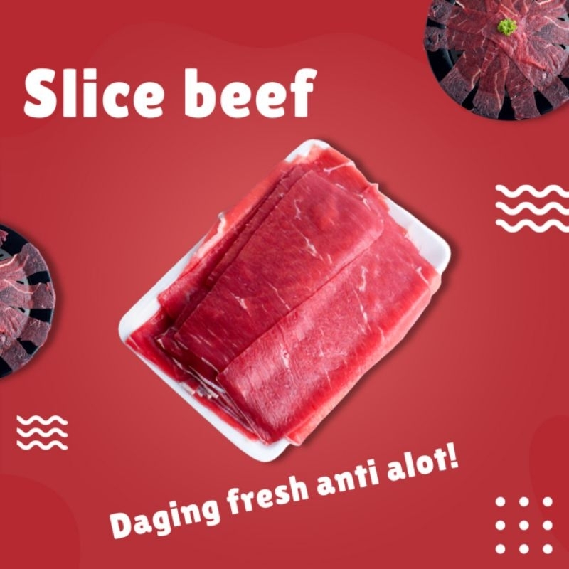 

slice beef