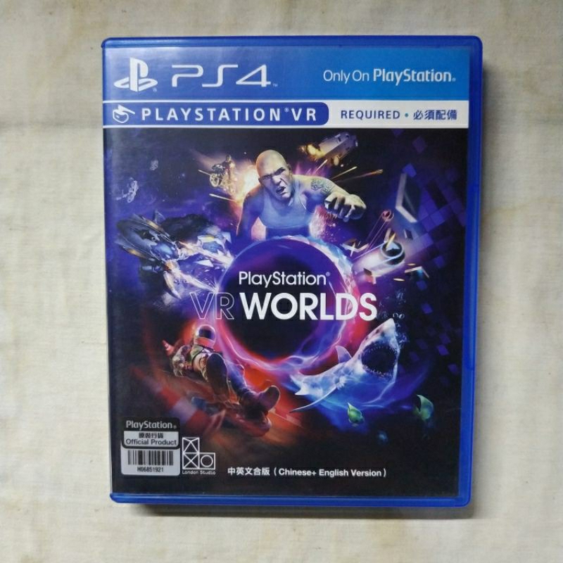 BD Kaset PS4 Playstation VR Worlds
