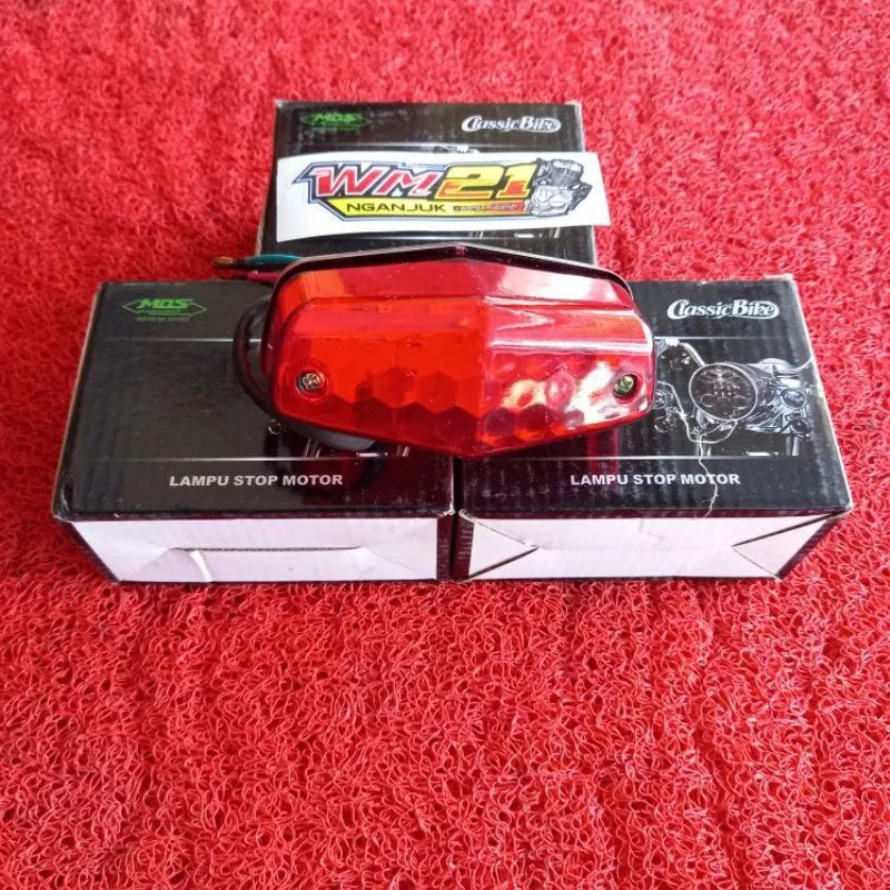 STOPLAMP CB IMPORT MOS BSA LED STOPAN CB100 IMPOR