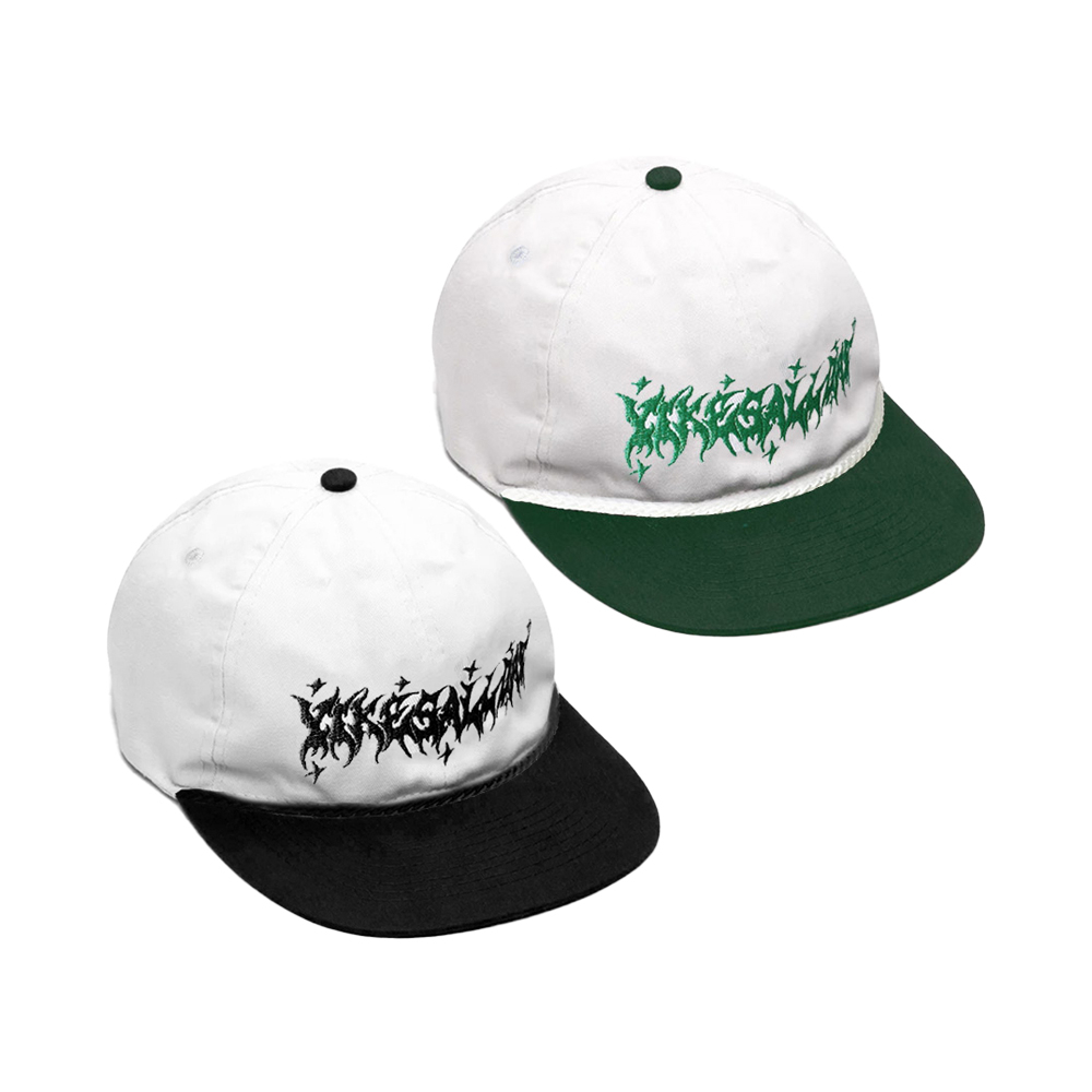 CLASSIC SNAPBACK TWO TONE | PAIN | BLACK WHITE | GREEN WHITE | YIKESALLDAY