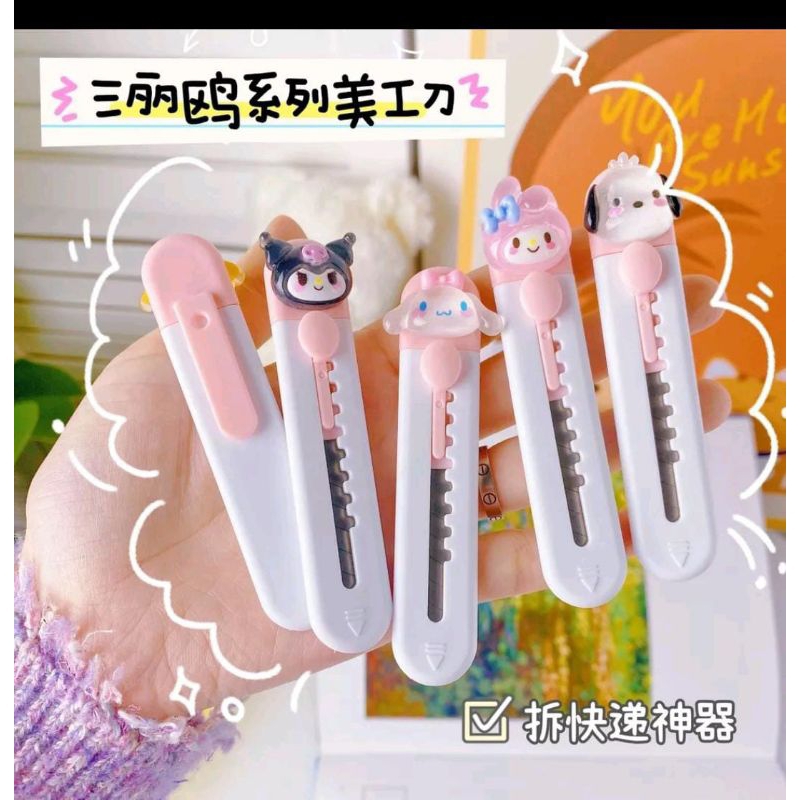 

CUTTER SANRIO | CUTTER LUCU | CUTTER UNIK | CUTTER KUROMI | CUTTER CINNAMOROL