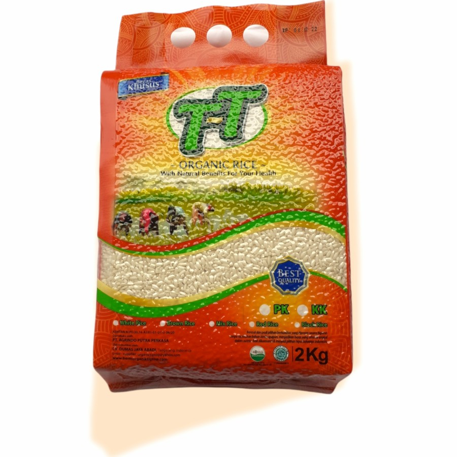 

Beras mentik susu organik tip top 2 kg/ beras organik