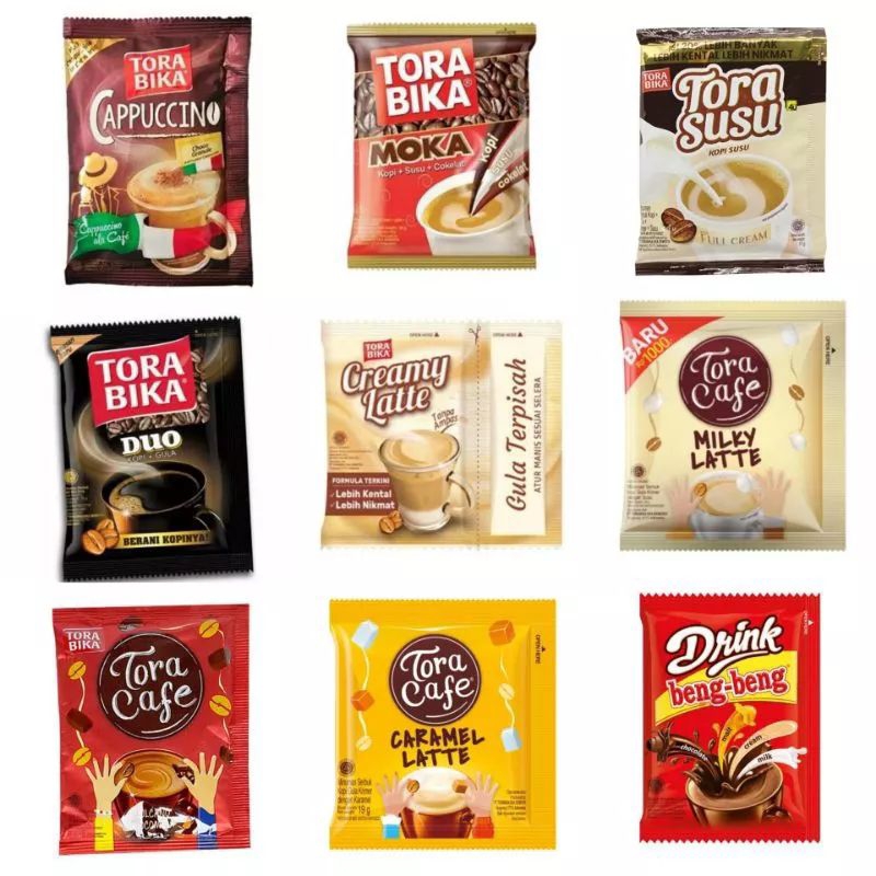 

Kopi Torabika / Energen / Minuman Dikirim Random 1 sachet