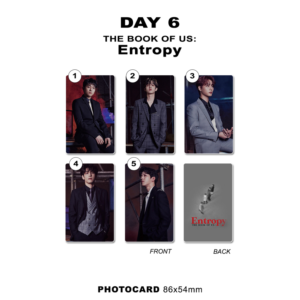 DAY6 - photocard [ENTROPY]