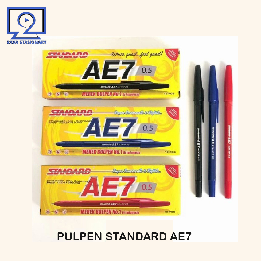 

Pulpen Standard AE7 Lusin isi 12 Pcs