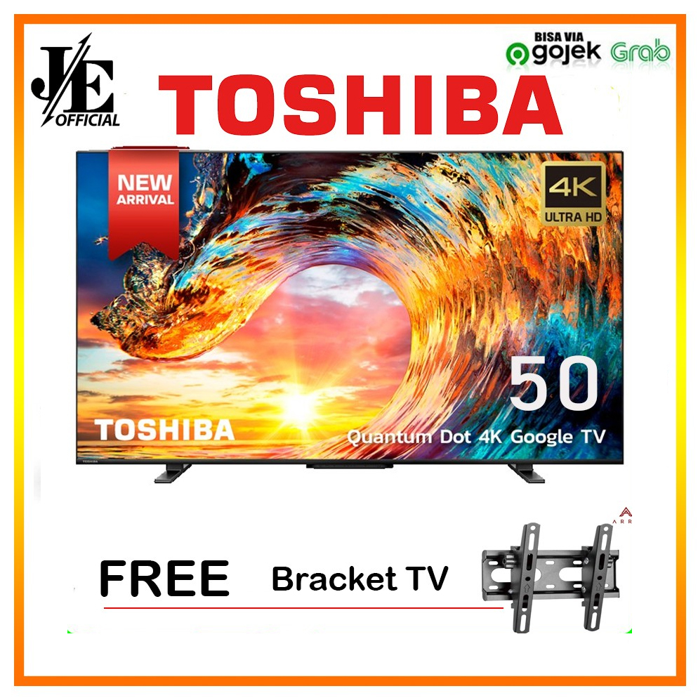 TV TOSHIBA 50M550LP UHD 4K SMART GOOGLE TV QLED LED TV - 50 inch