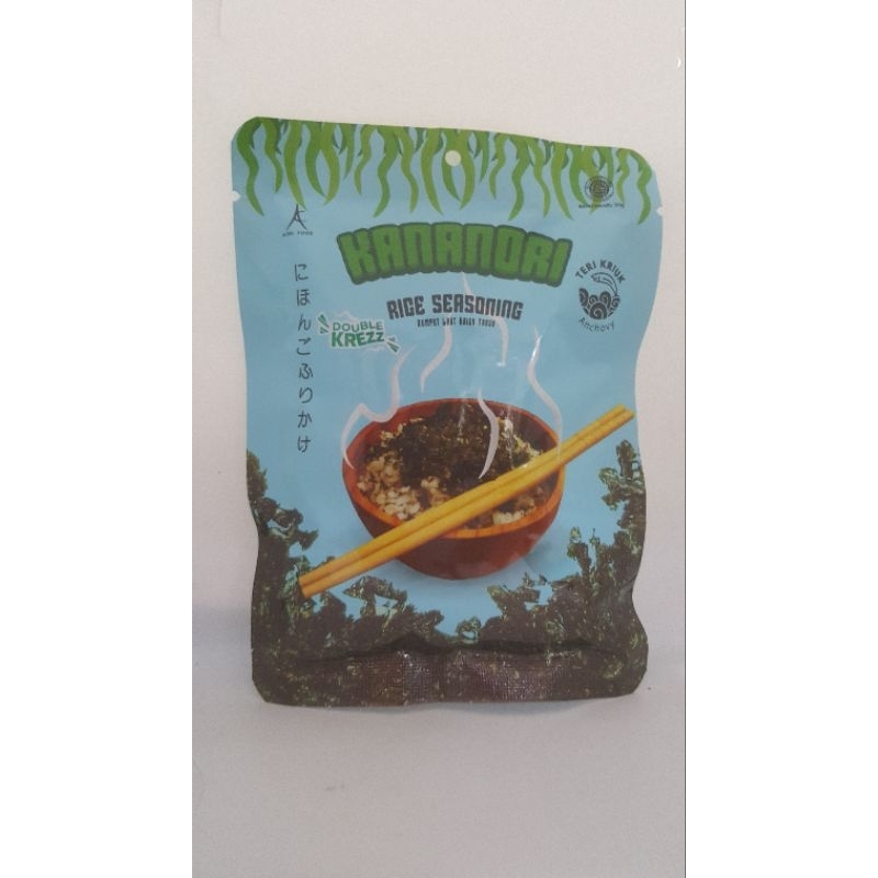 

Kananori Rice Seasoning Teri Kriuk | Rumput Laut Tabur Kriuk