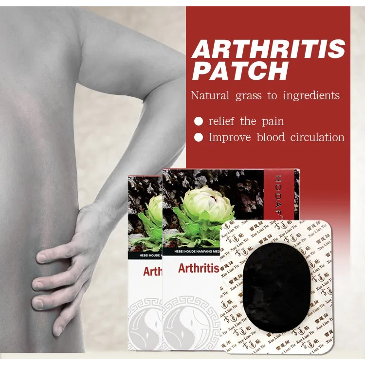 TM - Hodaf Arthritis Patch - Plester Pereda Nyeri Tulang Sendi dan Otot Herbal