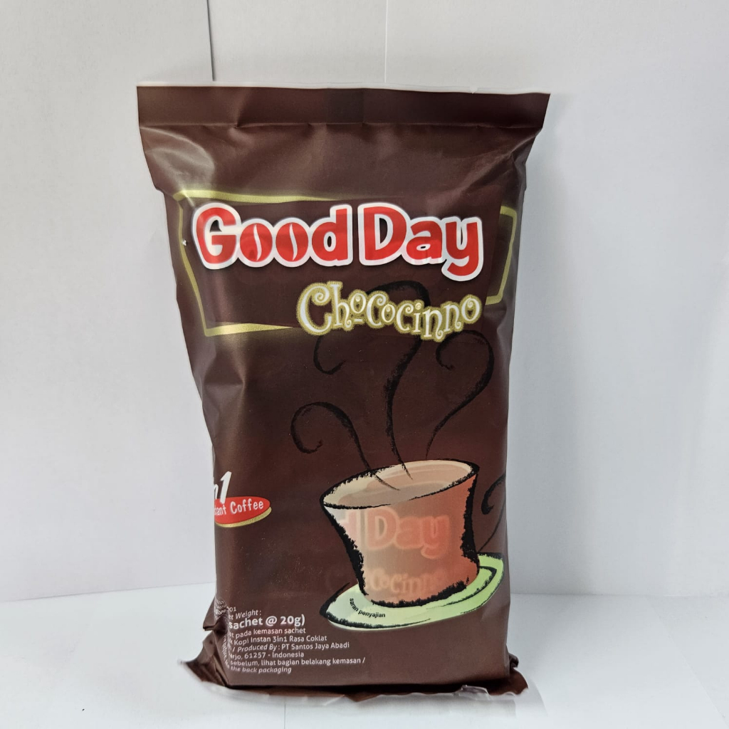 

Good Day Chococinno Kopi 3in1 Instan 10x20 gram