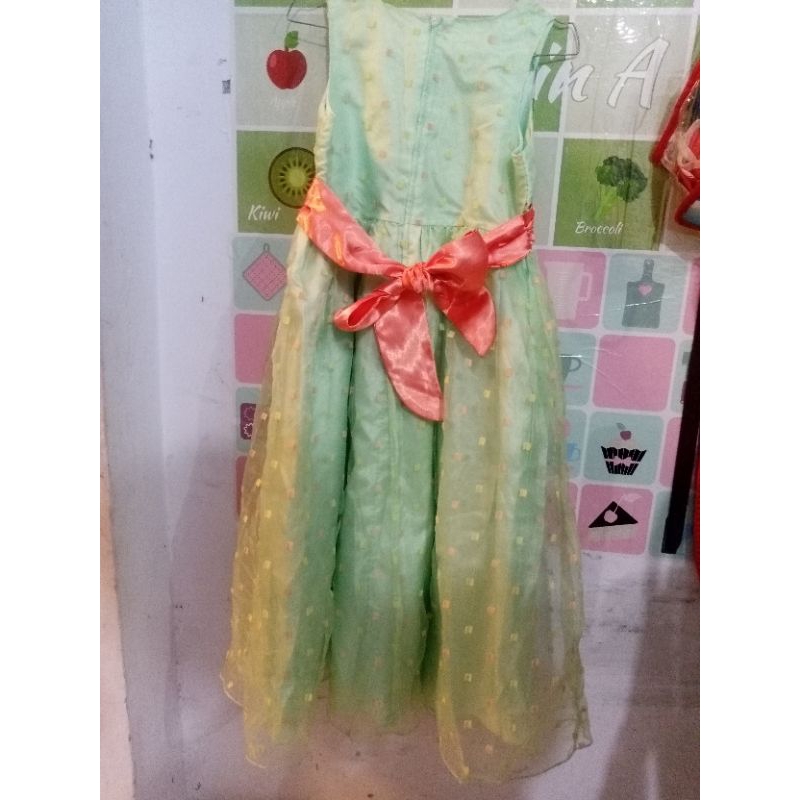 PL Gaun Anak Perempuan Donita