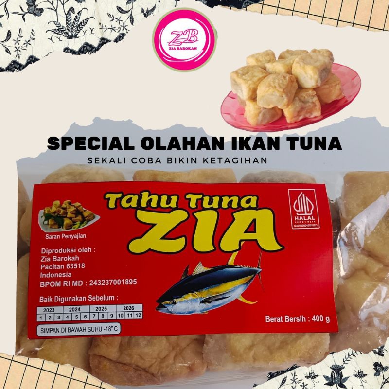 

Peket tahu tuna (isi 5 kemasan)