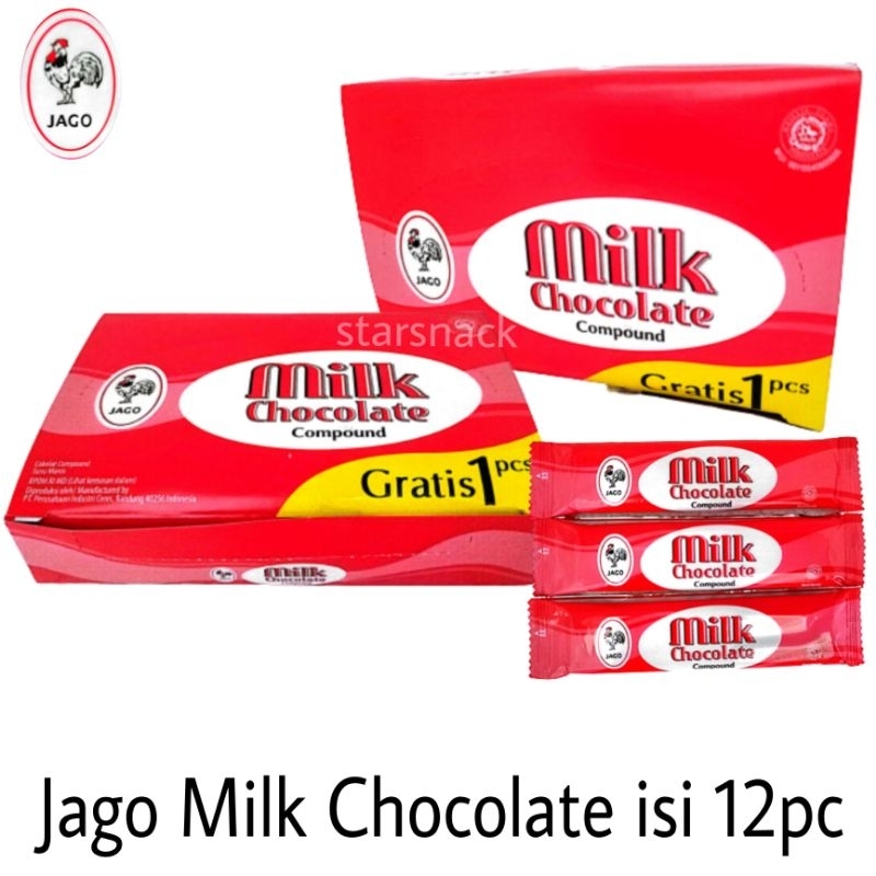

Jago Milk chocolate isi 12pc