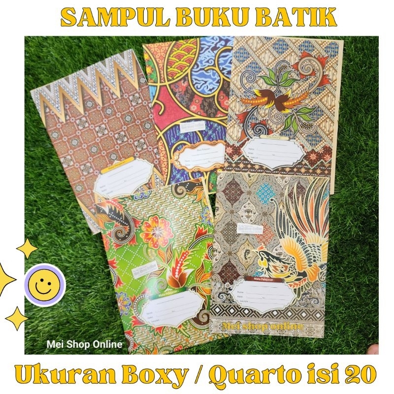 

Sampul Buku Batik Ukuran Quarto isi 20 lembar