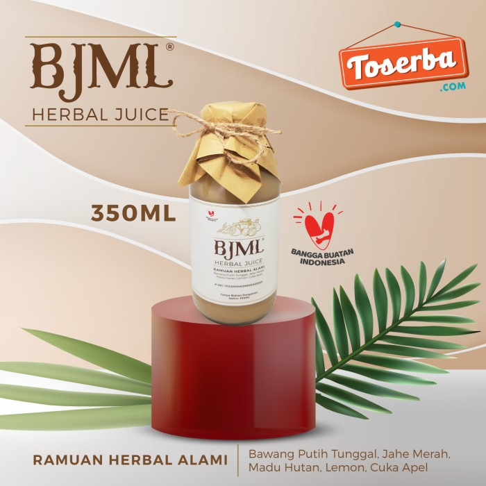 

BJML 350Ml - Jus Herbal Kesehatan / Jamu Minuman Sehat / HEALTHY JUICE