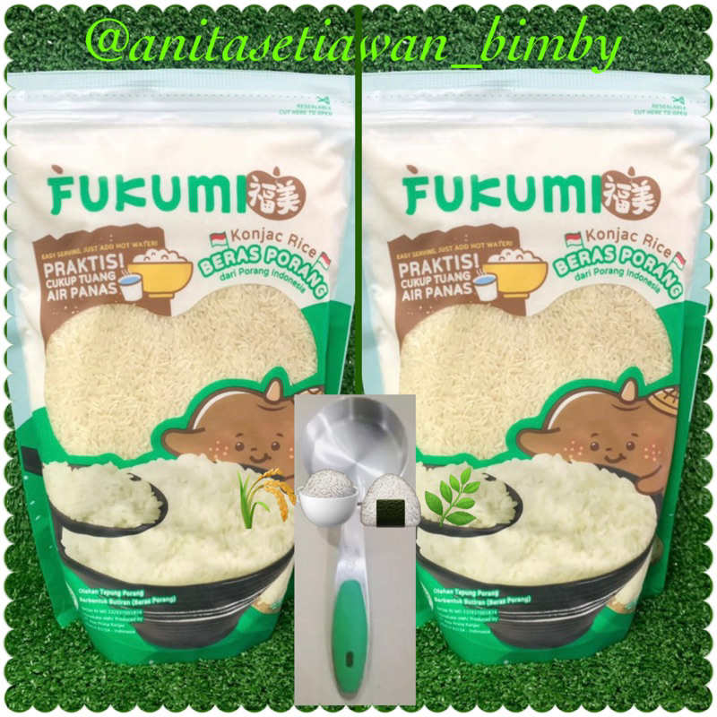 

BERAS FUKUMI 1 KG X 2 & BONUS 1 SENDOK TAKAR, BUBBLE WRAP, DOS & STIKER PECAH BELAH