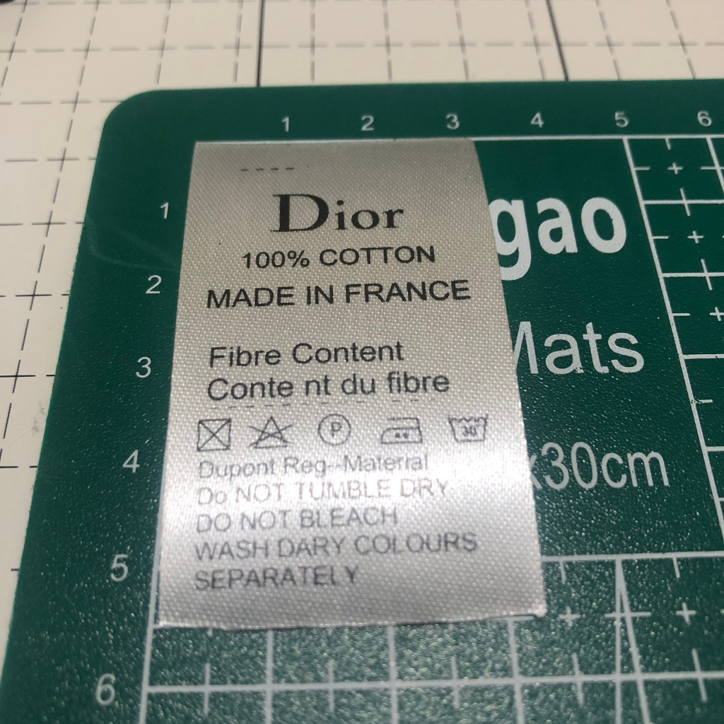 

DIOR WASHTAG SUPER PREMIUM CO 1X DIKIRIM 120PCS