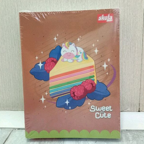 

(1pcs) Buku Tulis Skola 38 Lembar/ Buku Tulis Skola by Sidu 38