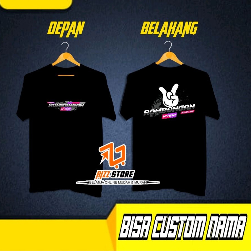 KAOS ROMBONGAN NYENI | KAOS NYENI POL | NYENI NYENUK