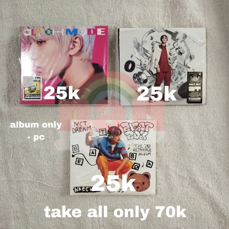 PHOTOCARD DIGIPACK GLITCH MODE DIGIPACK 2 BADDIES BEATBOX HAECHAN JAEHYUN NEW SCHOOL TAEYONG JISUNG