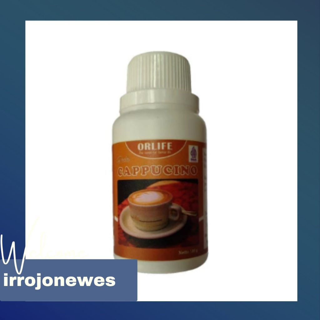 

[PROMO MURAH!!!] ORLIFE RASA CAPPUCINO SIRUP PERISA PASTA 100 GRAM