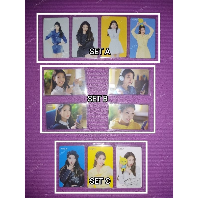 IU OFFICIAL PHOTOCARD - BANOLIM