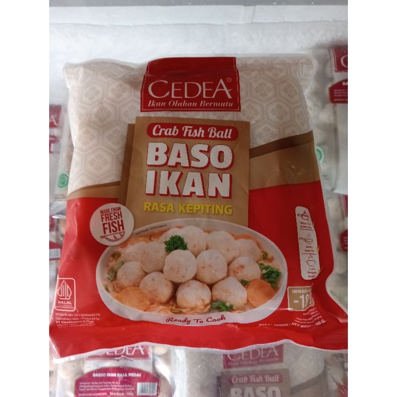 

Cedea Crab Fish Ball 500g HALAL