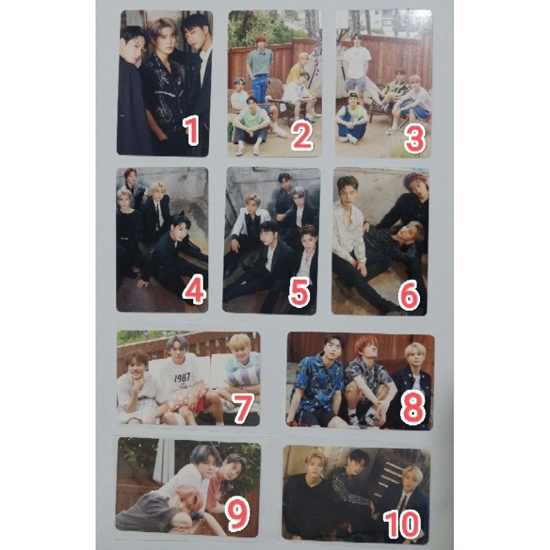 PHOTOCARD DICON 101 NCT 127