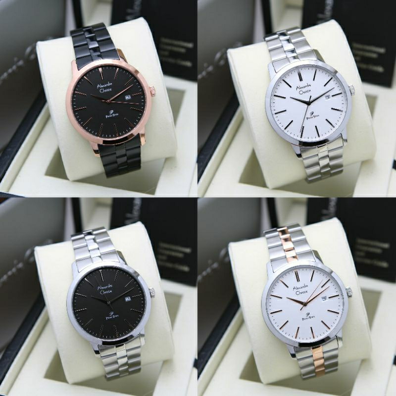 JAM TANGAN PRIA ALEXANDRE CHRISTIE AC1007 / AC 1007 STAINLESS STEEL