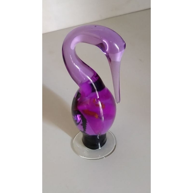 pajangan model angsa.dekorasi lemari kaca dll