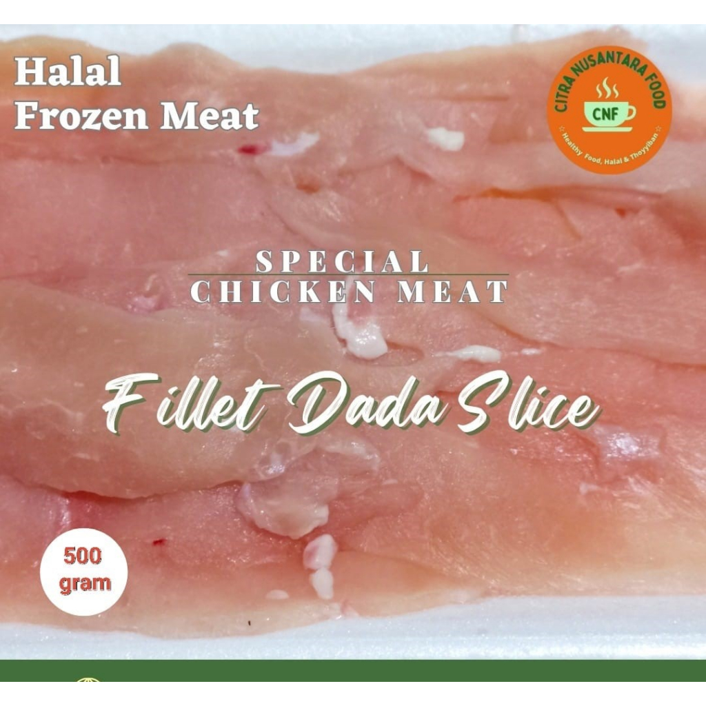 

Fillet dada slice frozen