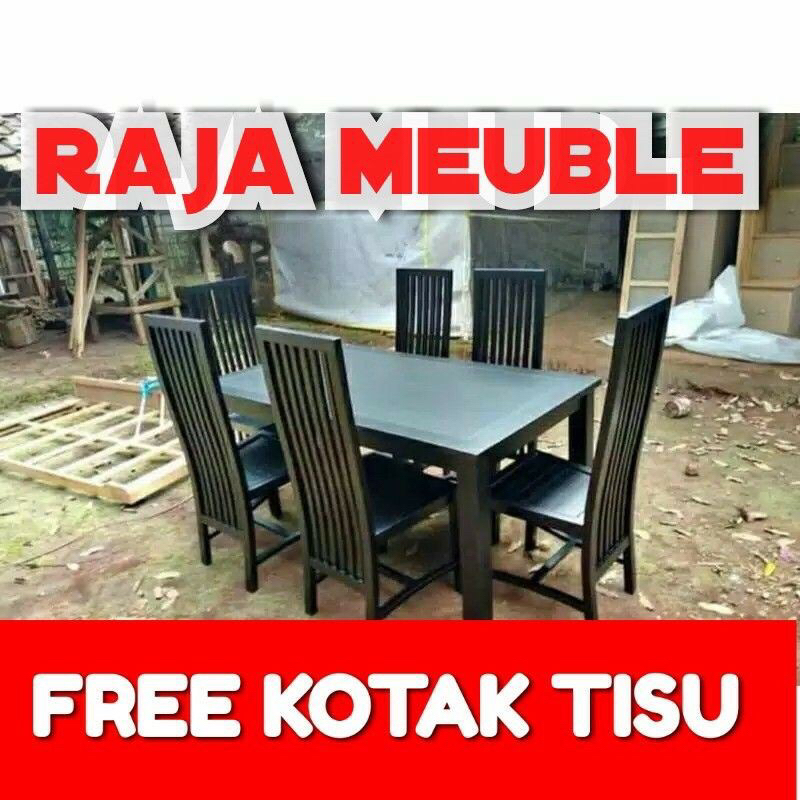 KURSI MAKAN JATI MEJA MSKAN JATI k6