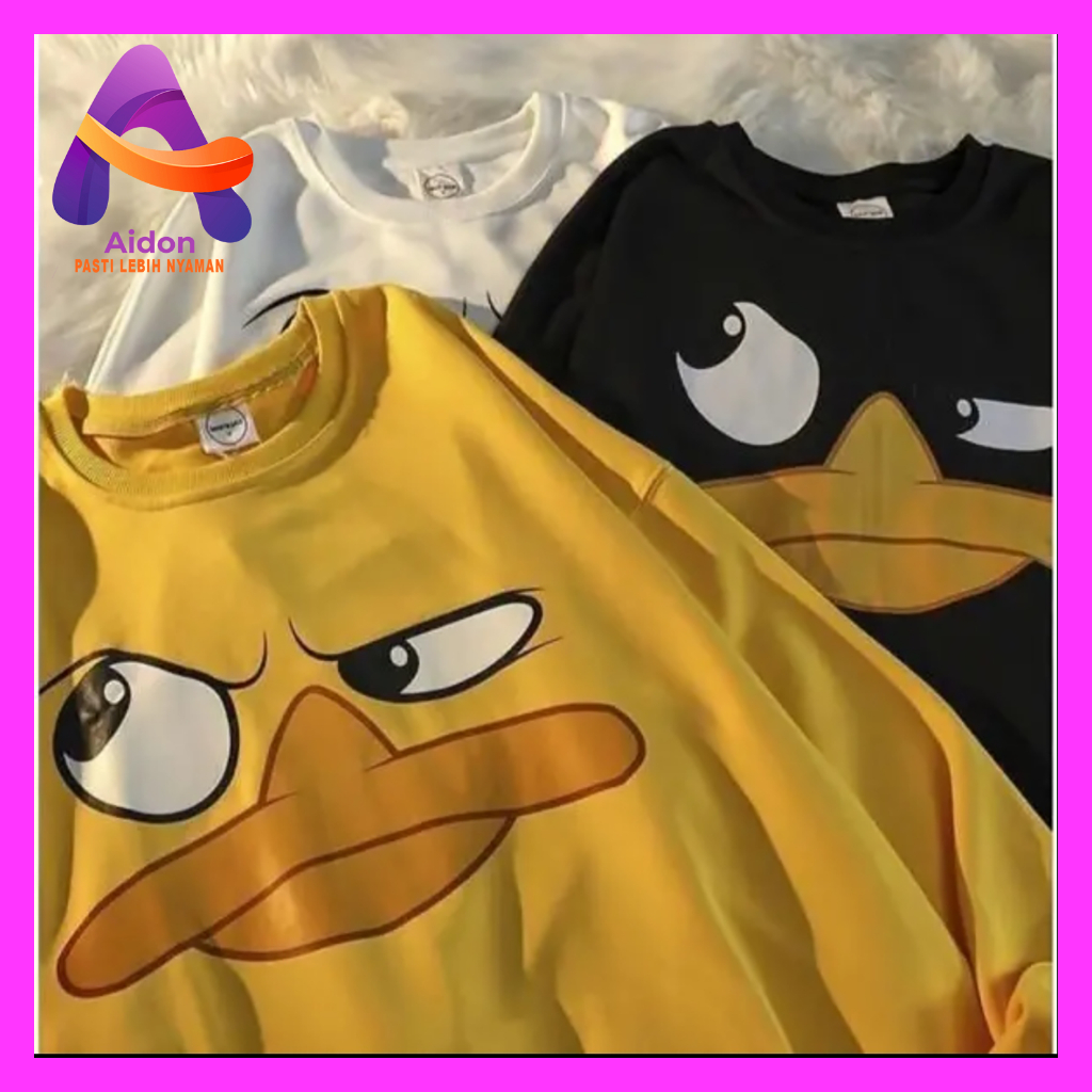 AIDON - DONALD DUCK SWEATER CREW NECK OBLONG
