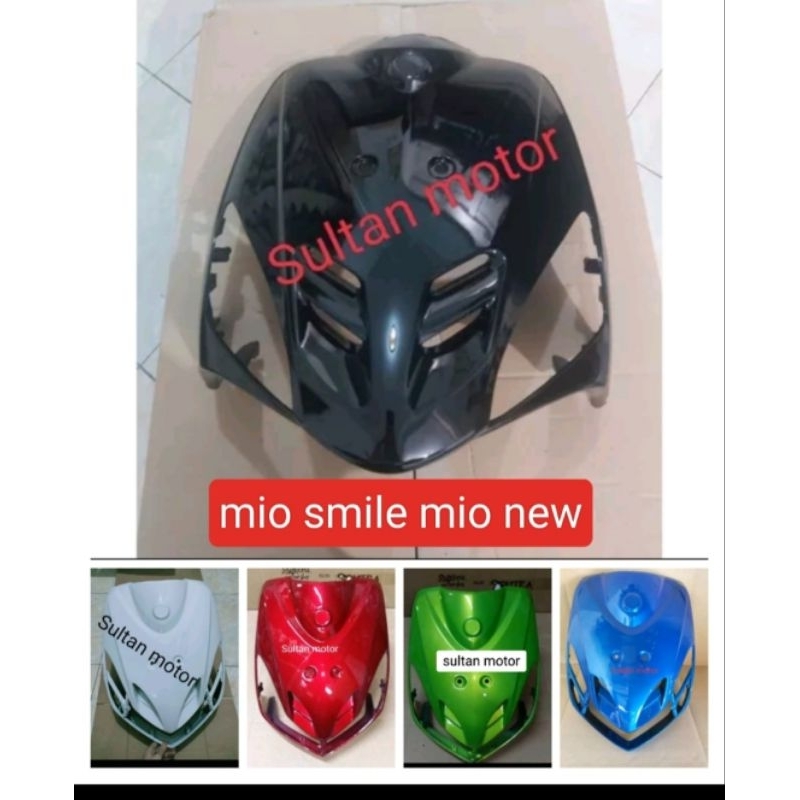 Bodi Mio new Tameng depan Mio smile maroon tameng depan Mio smile putih Tameng depan Mio smile hijau