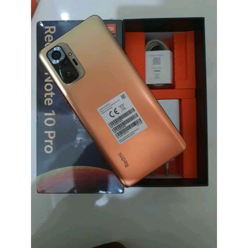 Redmi Note 10 Pro 8/128 second fullset original