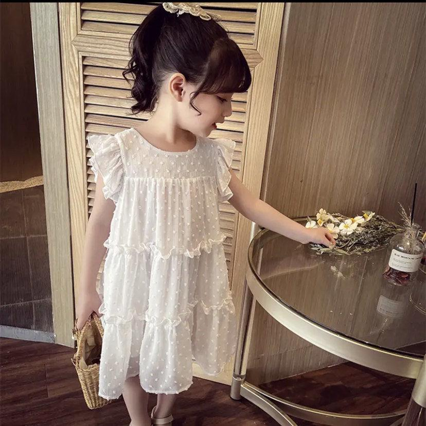 RillyOutfit BJ009 Dress Anak Perempuan Lengan Pendek Import